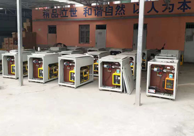 上海东明为青岛客户配备安装无人值守柴油发电机组