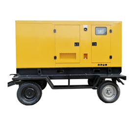 100KW移动拖车发电机,100KW柴油发电机组静音箱式户外柴油机 可定制不同动力静音箱拖车