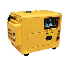 上海东明6KW低噪音款汽油发电机SD7500/3发电机 静音箱式发电机